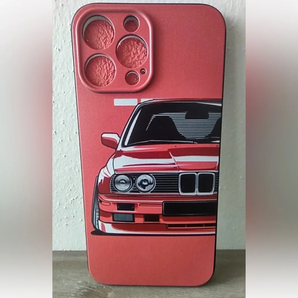 iPhone 13 Pro Max Rubber Phone Case BMW E30 325i 318i 325is 318is